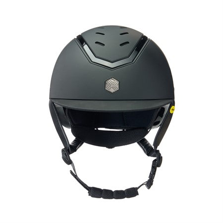 Charles Owen Kylo Mips Ridehjelm - Sort/Shiny Sort