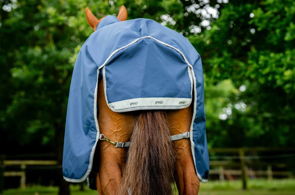 Amigo Bravo 1200D XL Turnout 0g  - Navy/Titanium