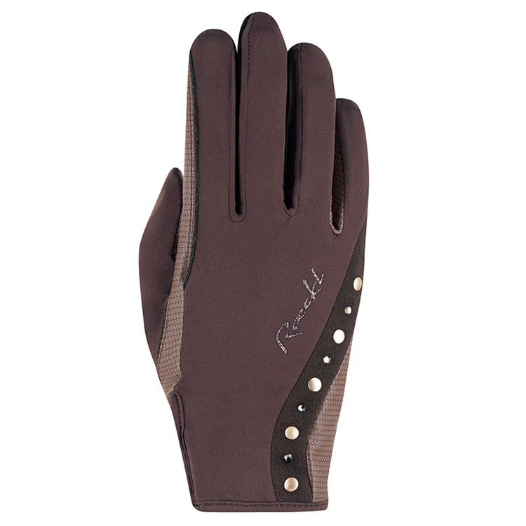 Roeckl Jardy Ridehandsker m. Fleecefor & Swarovski