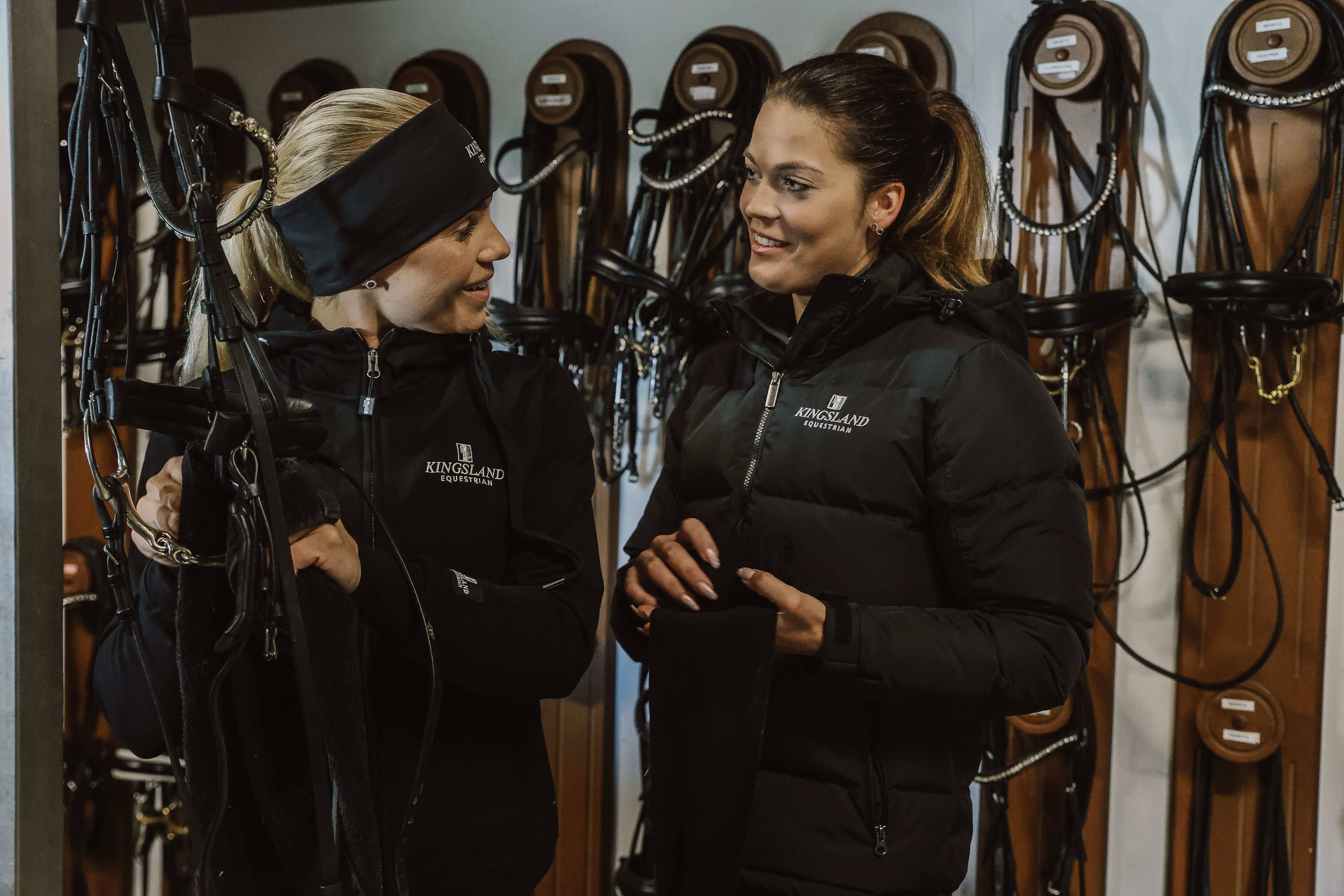 Kingsland Classic Unisex Dunjakke - Sort