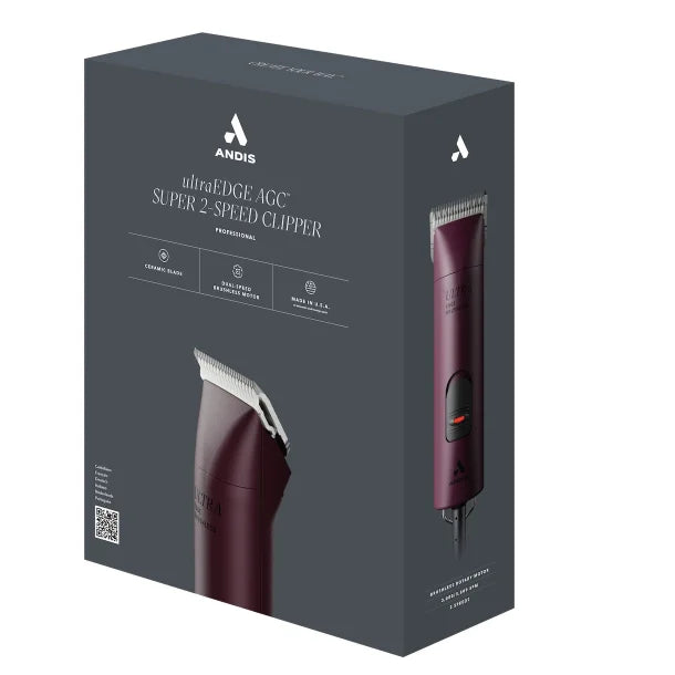 Andis UltraEdge AGC Super 2-Speed Klipper - Bordeaux