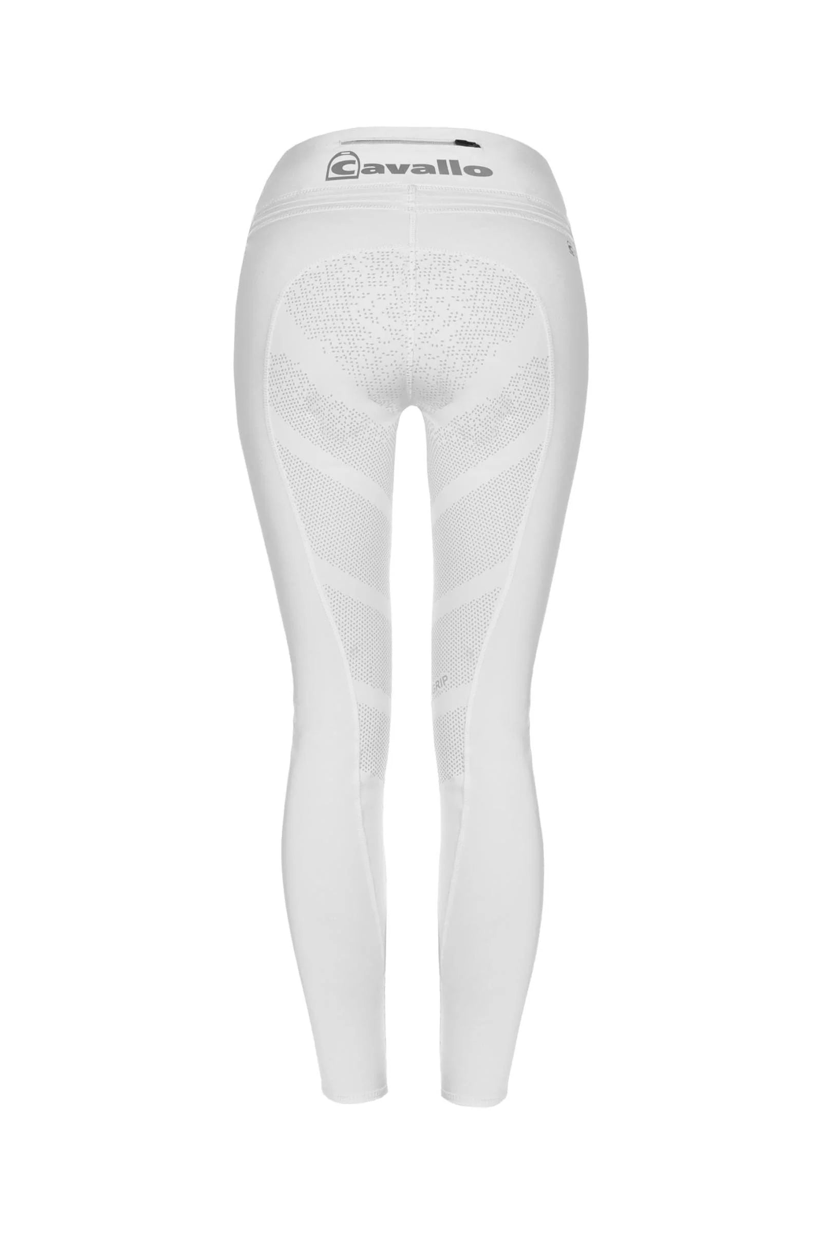 Cavallo Lin Tights m. Fuldgrip - Hvid
