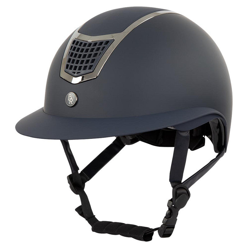 BR Lambda Plus Ridehjelm M. Bred Skygge - Navy/Gunmetal
