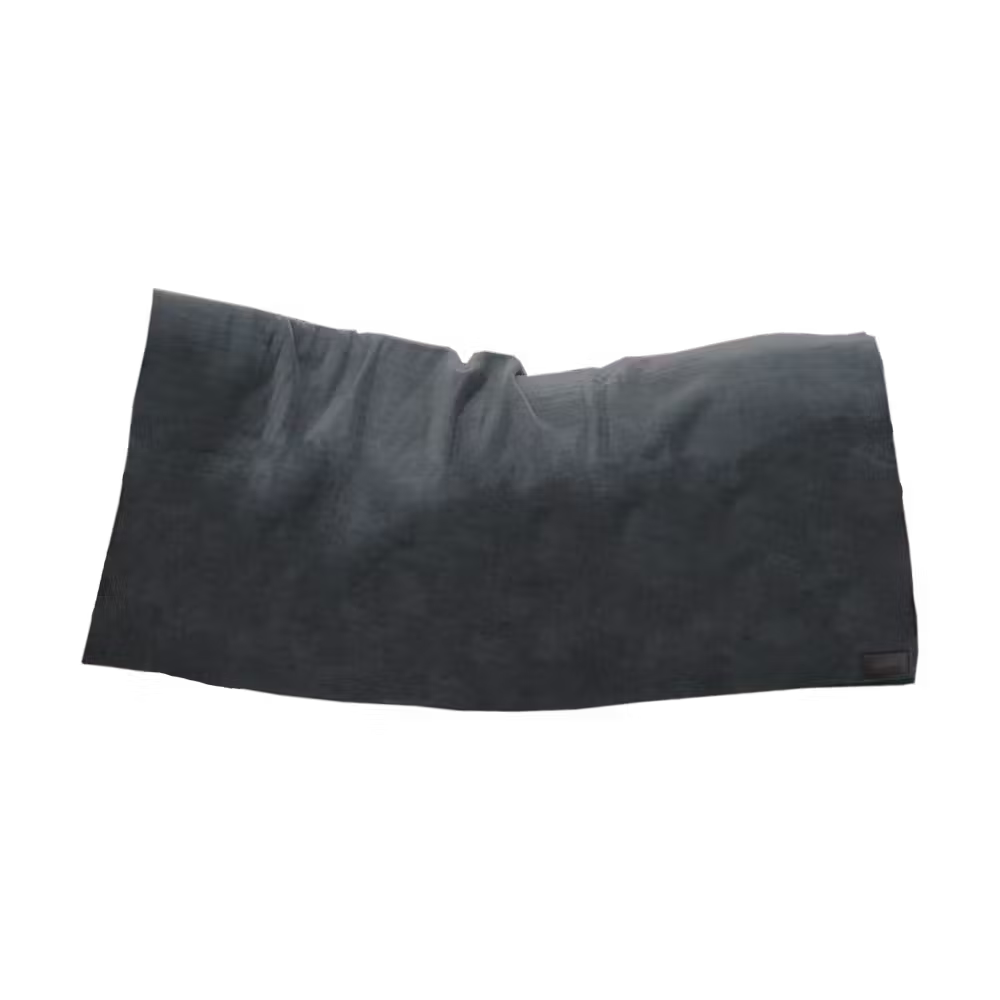 Kentucky Fleece Square Dækken - Sort