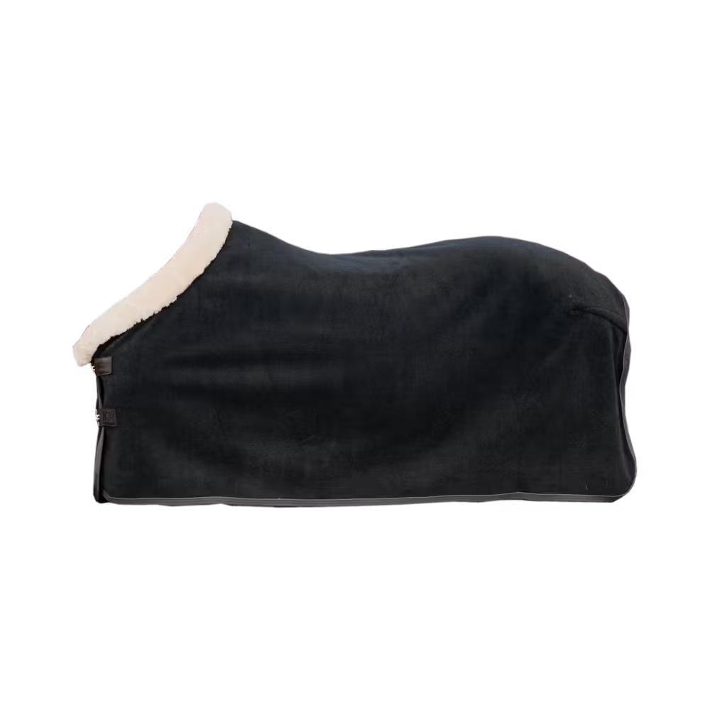 Kentucky Heavy Fleecedækken - sort