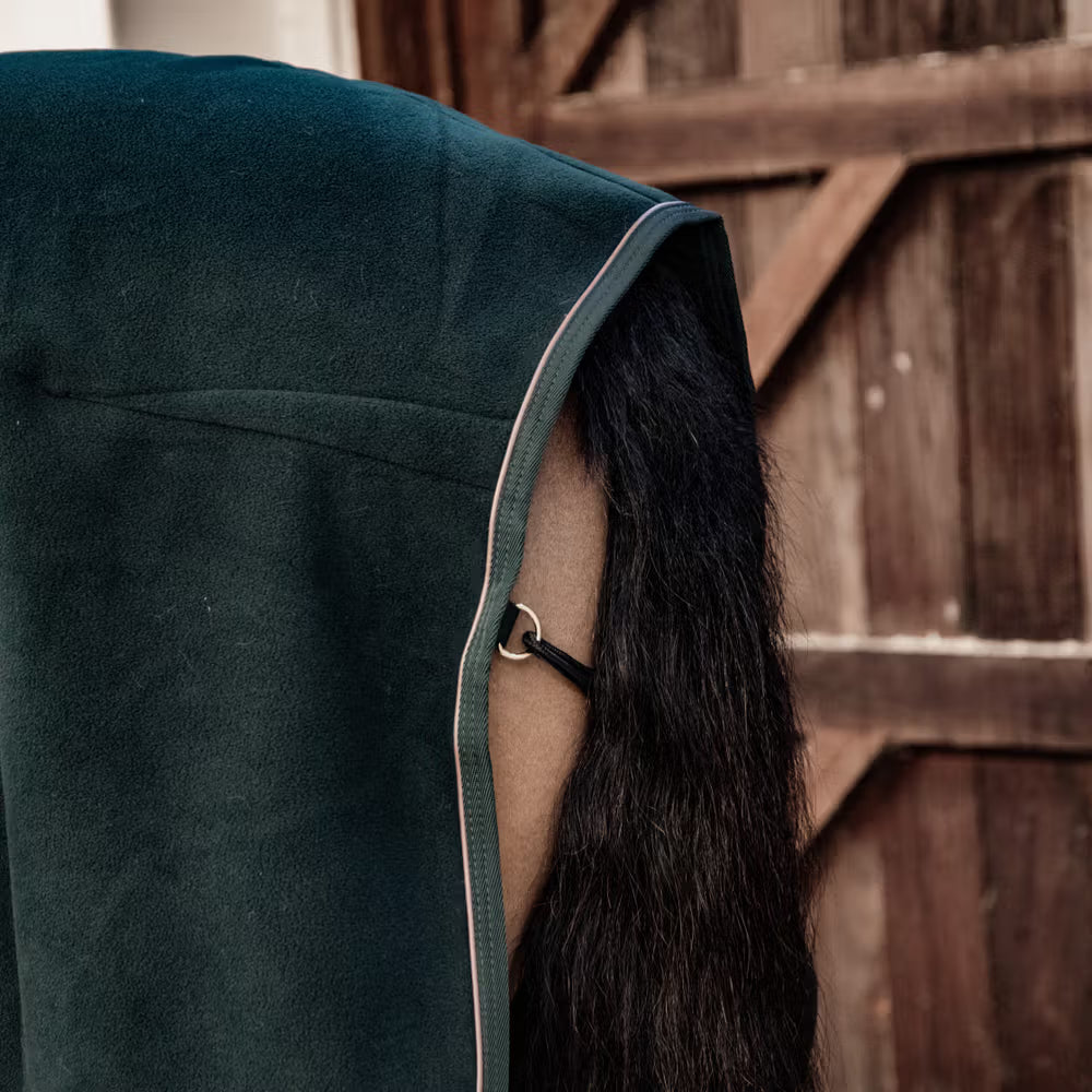 Kentucky Heavy Show Fleecedækken - Pine Green