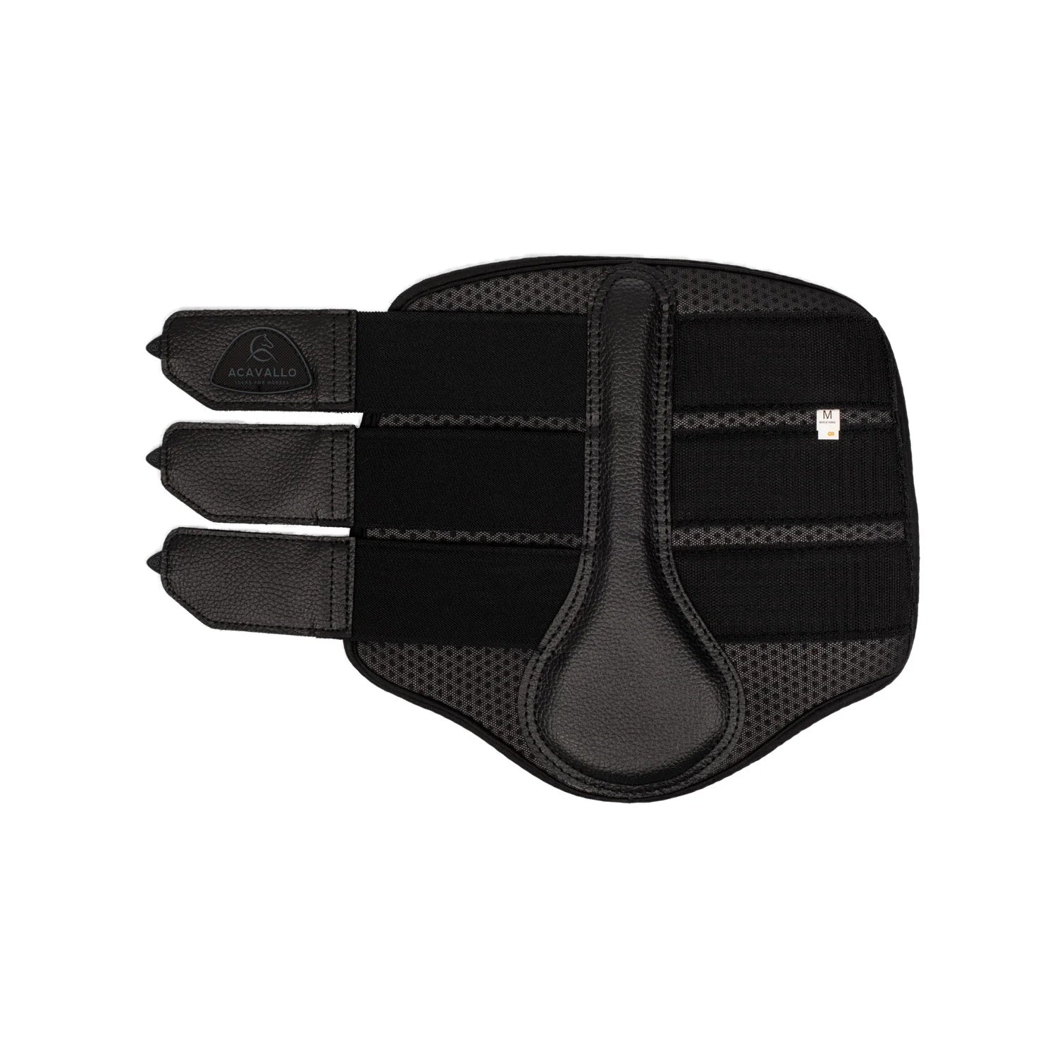 Acavallo Perforeret Neopren Gamache Bagben - Sort