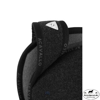 Acavallo Withers Free Pad M.Memory & Dobbelt Filt - Sort