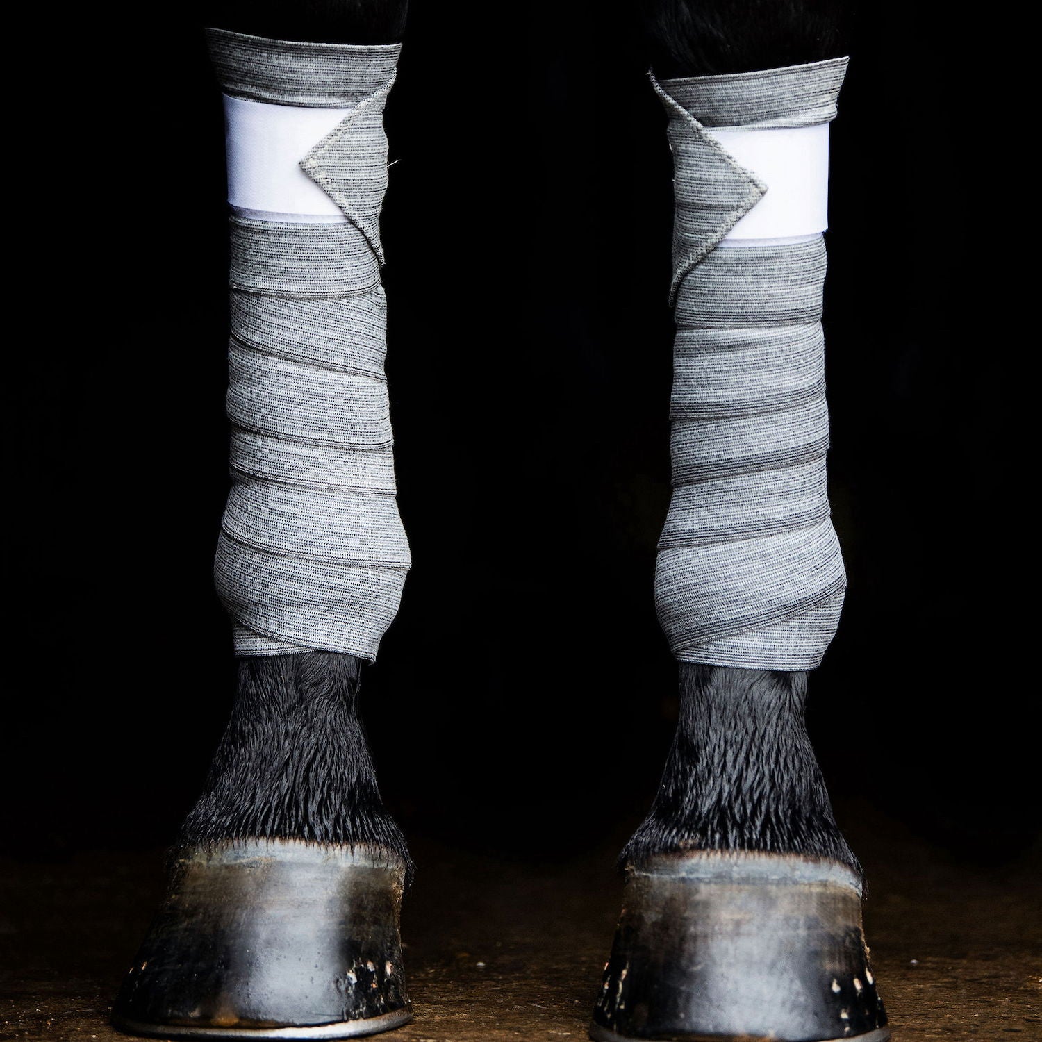 Incrediwear Circulation Bandage Par 9 cm Til Pony - Grå