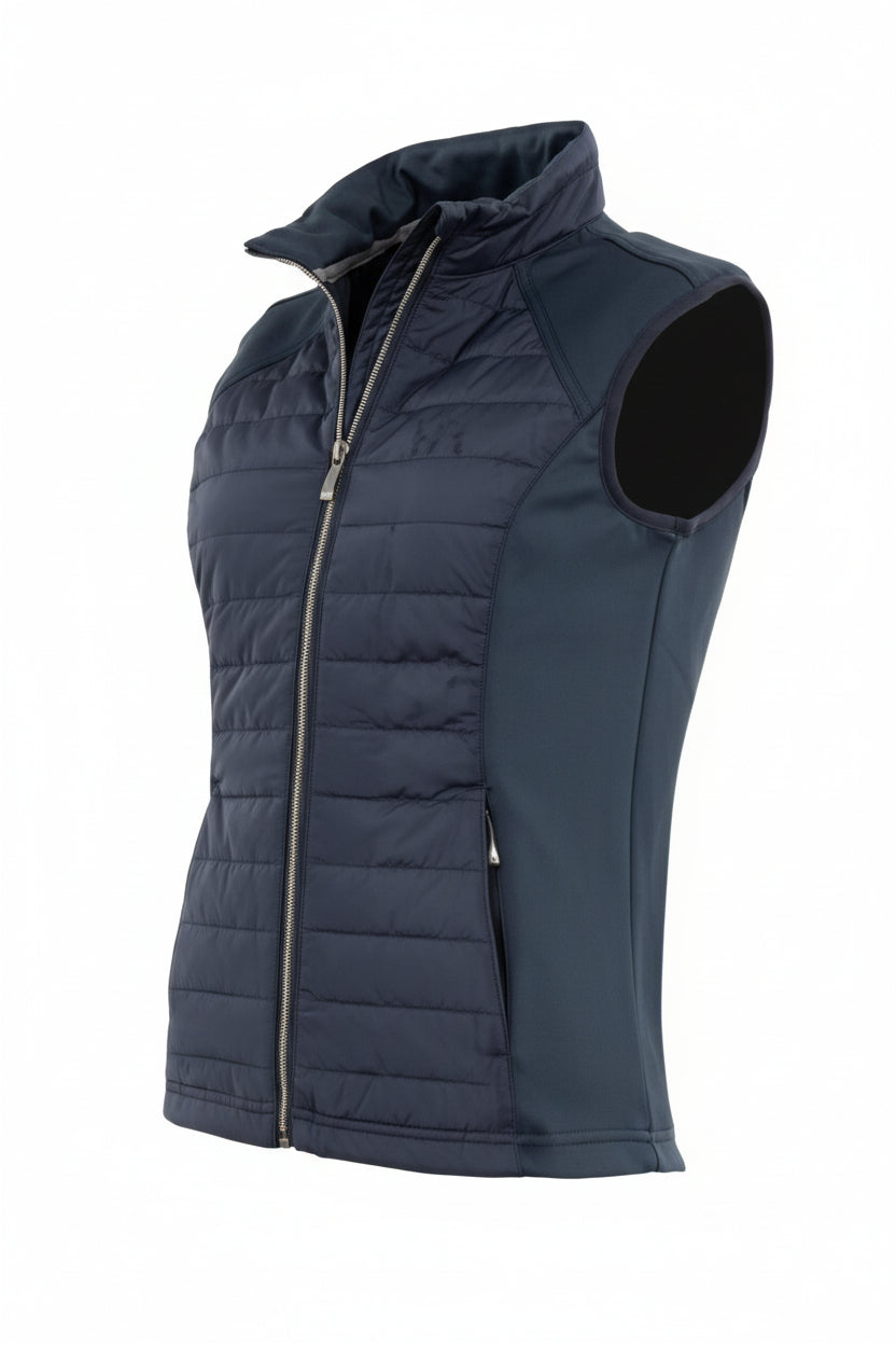 BR Amara Quiltet Vest - Blueberry