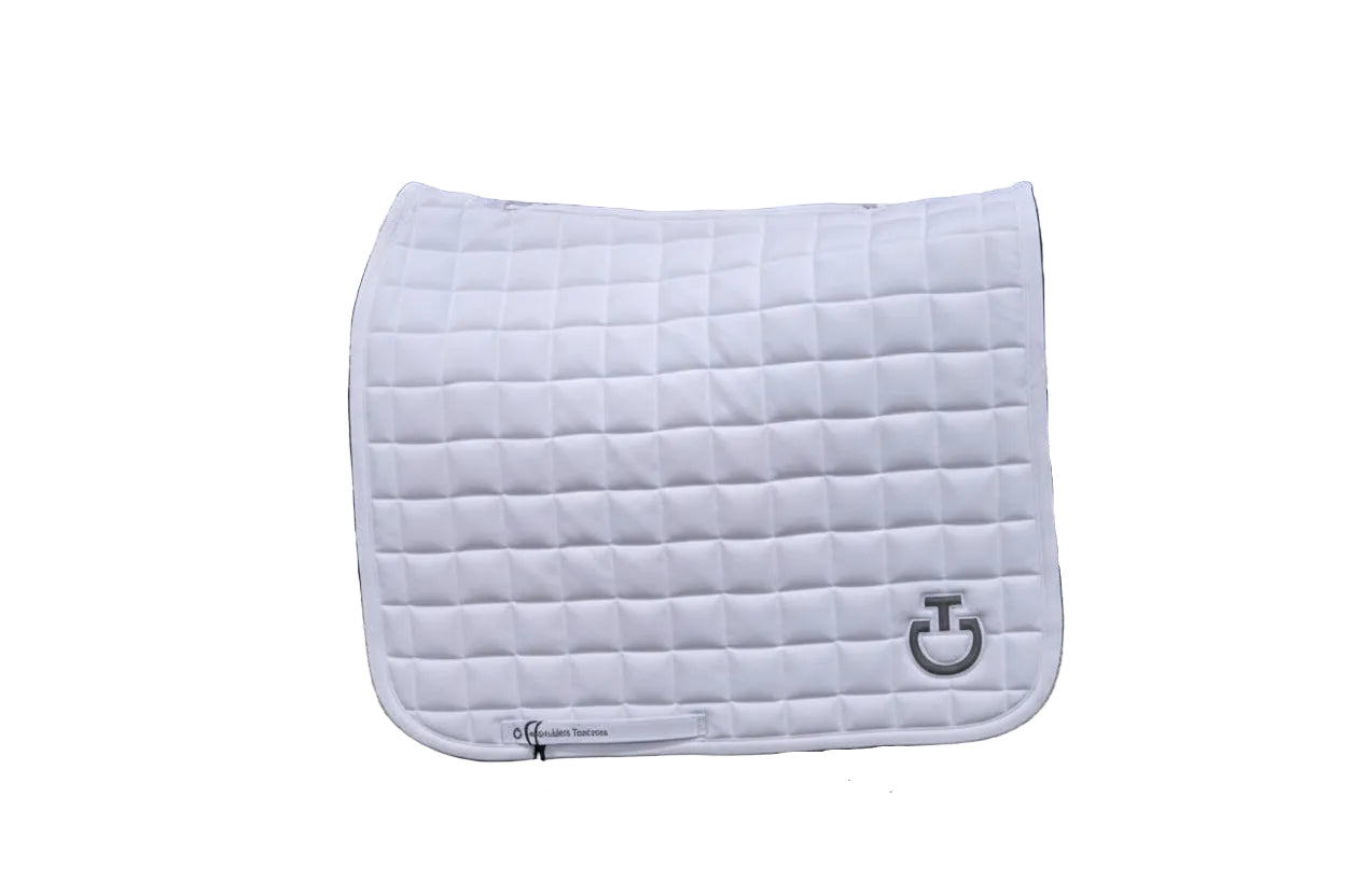 Cavalleria Toscana Dressurunderlag Square Quilted - Hvid