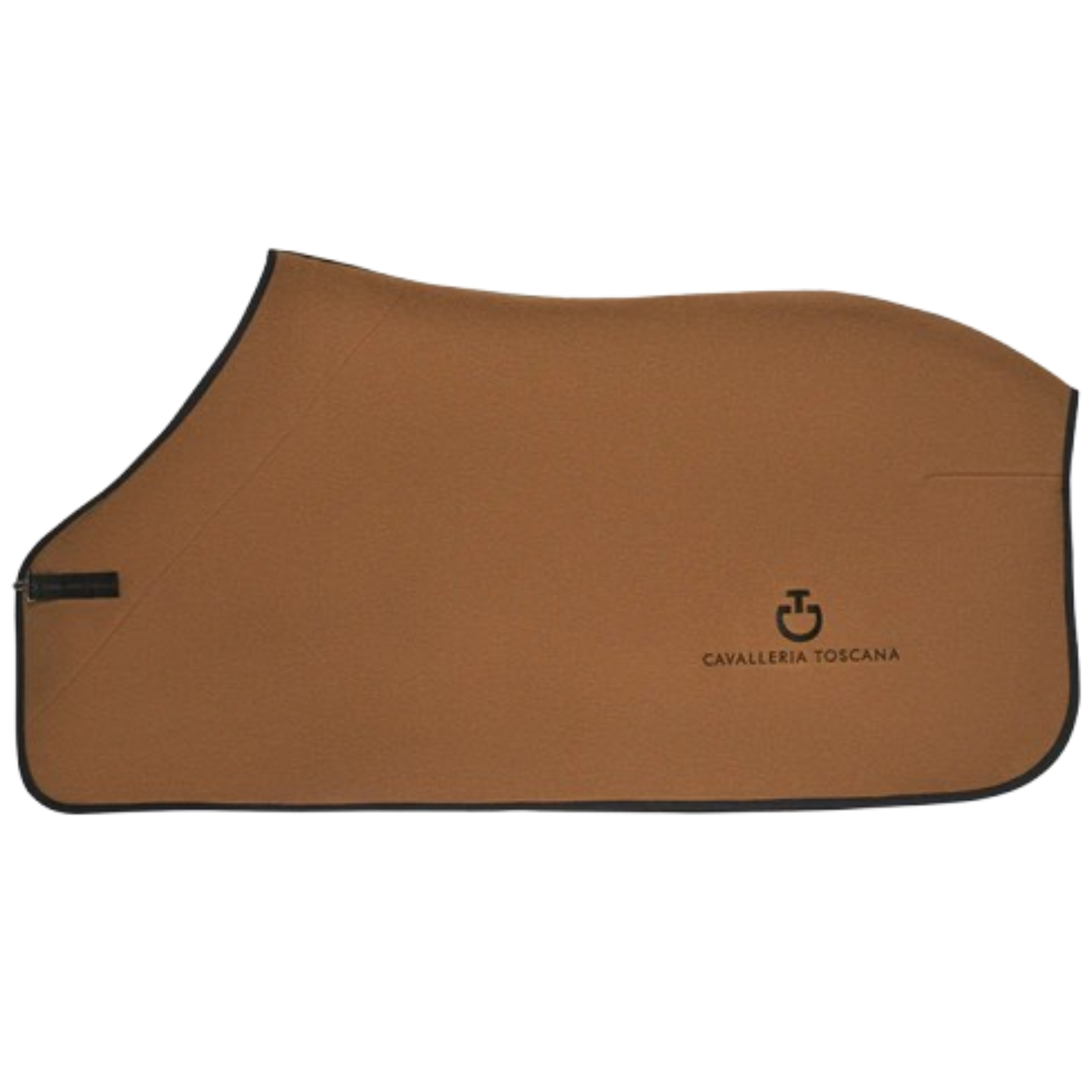 Cavalleria Toscana Dobbelt Fleecetæppe - Toffee Brown