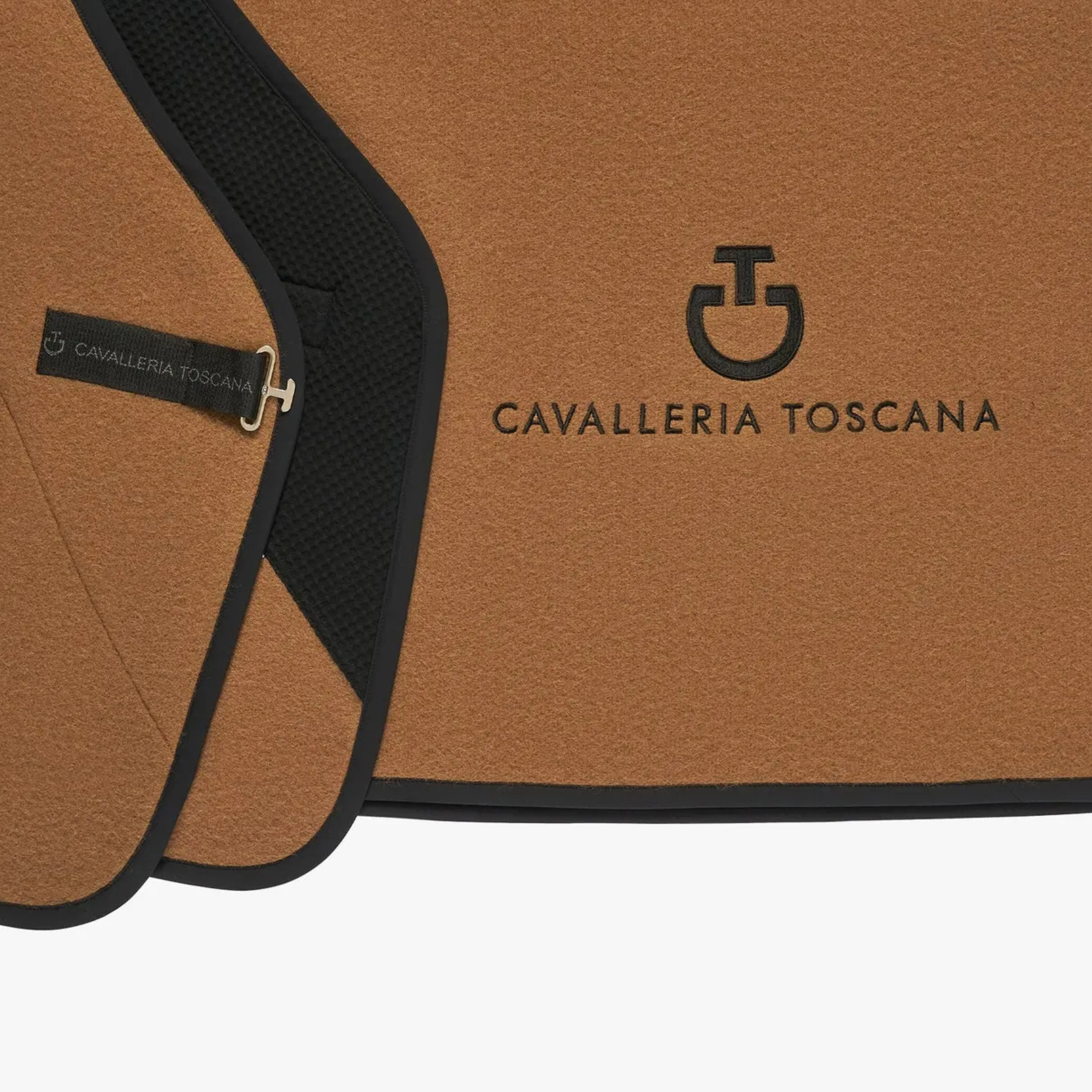 Cavalleria Toscana Dobbelt Fleecetæppe - Toffee Brown