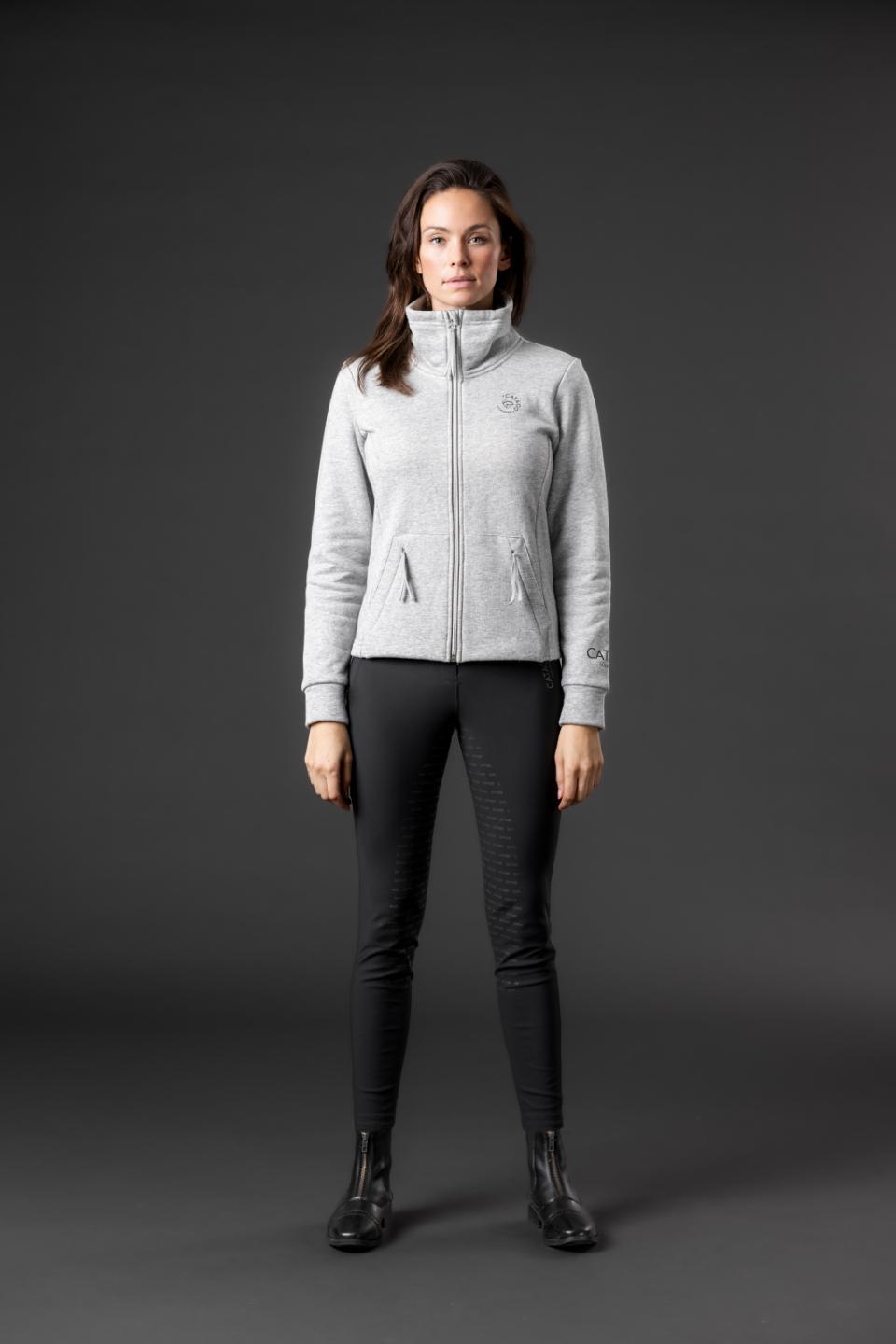 Catago Benja Zip Cardigan - Grå