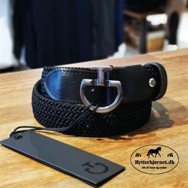 Cavalleria Toscana Elastic Logo Bælte - Sort