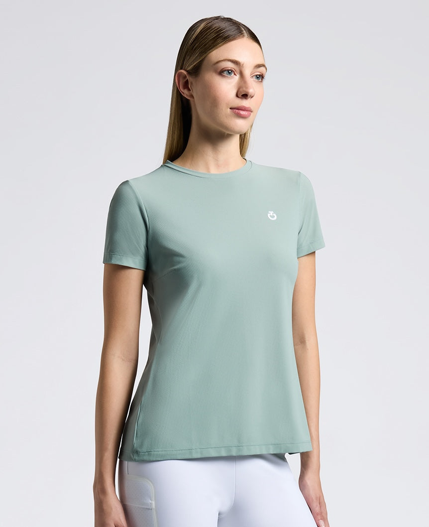 Cavalleria Toscana Jersey T-Shirt - Light Teal Green