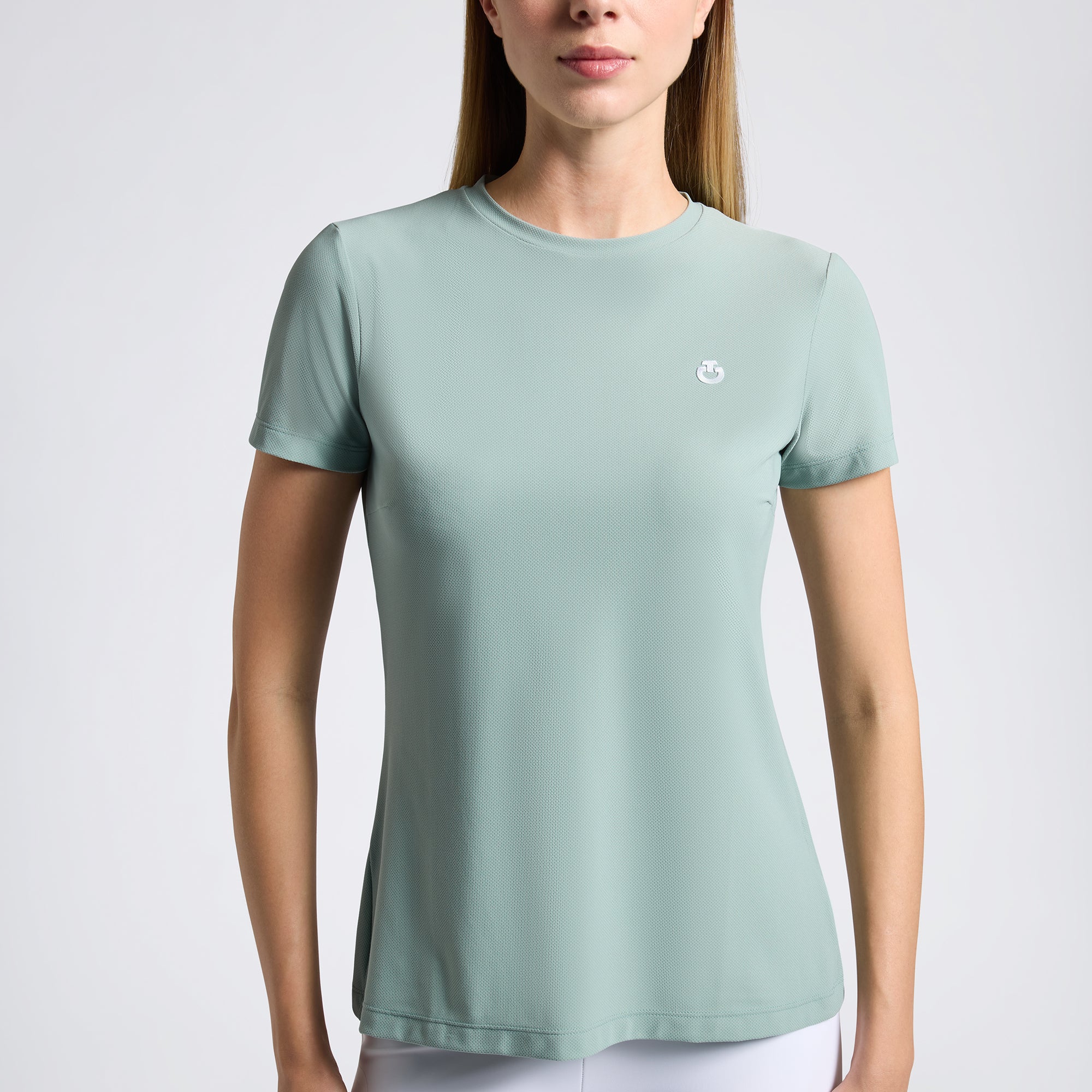 Cavalleria Toscana Jersey T-Shirt - Light Teal Green