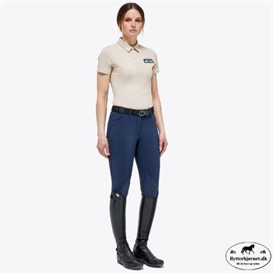 Cavalleria Toscana Performance Pique Polo T-Shirt - Sand