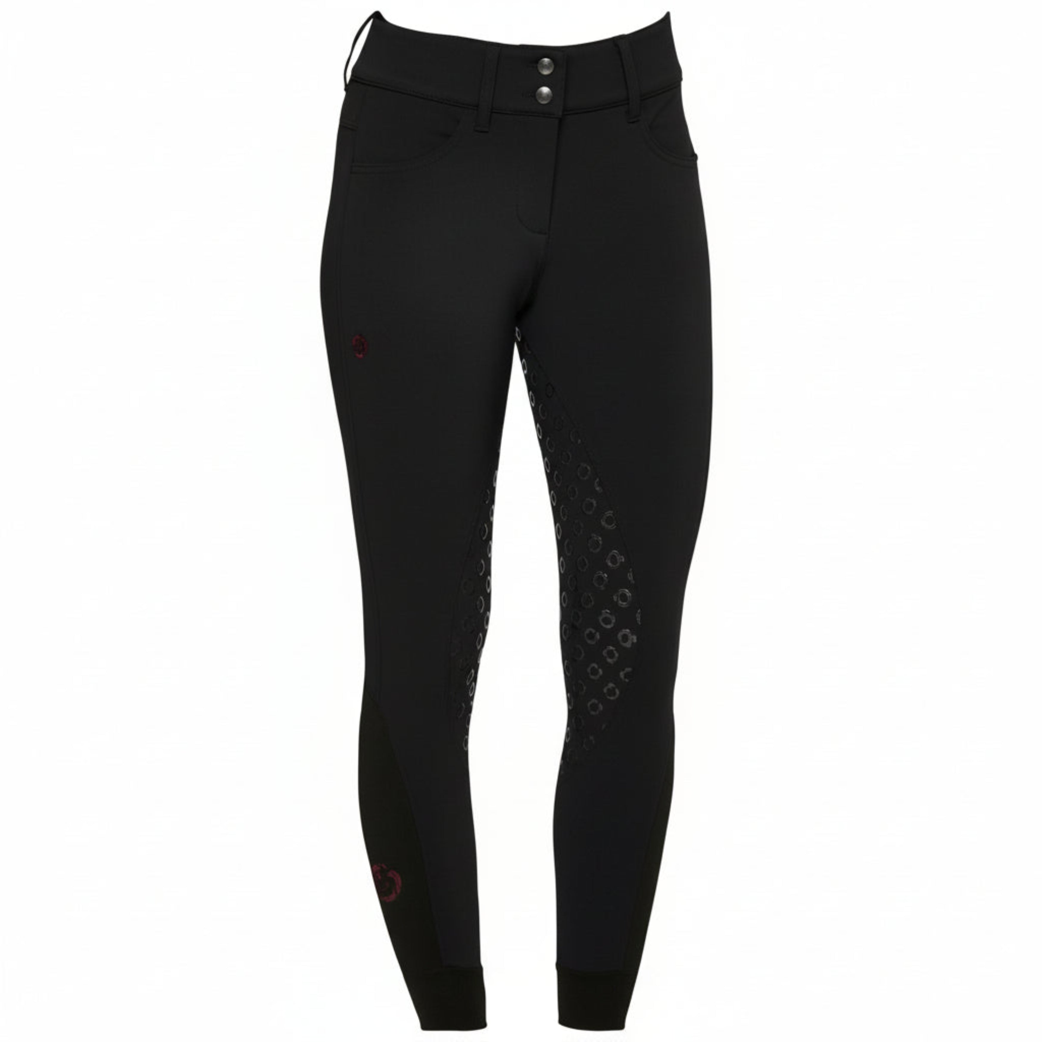 Cavalleria Toscana American FuldGrip Vinter Ridebukser - Sort