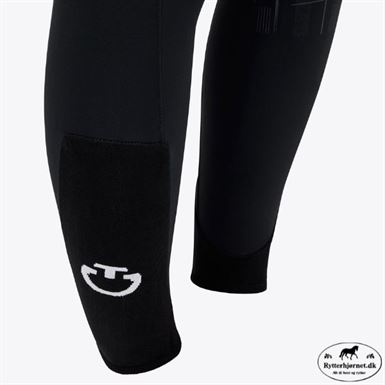 Cavalleria Toscana Academy Jersey Ridebukser m. Fuldgrip - Sort
