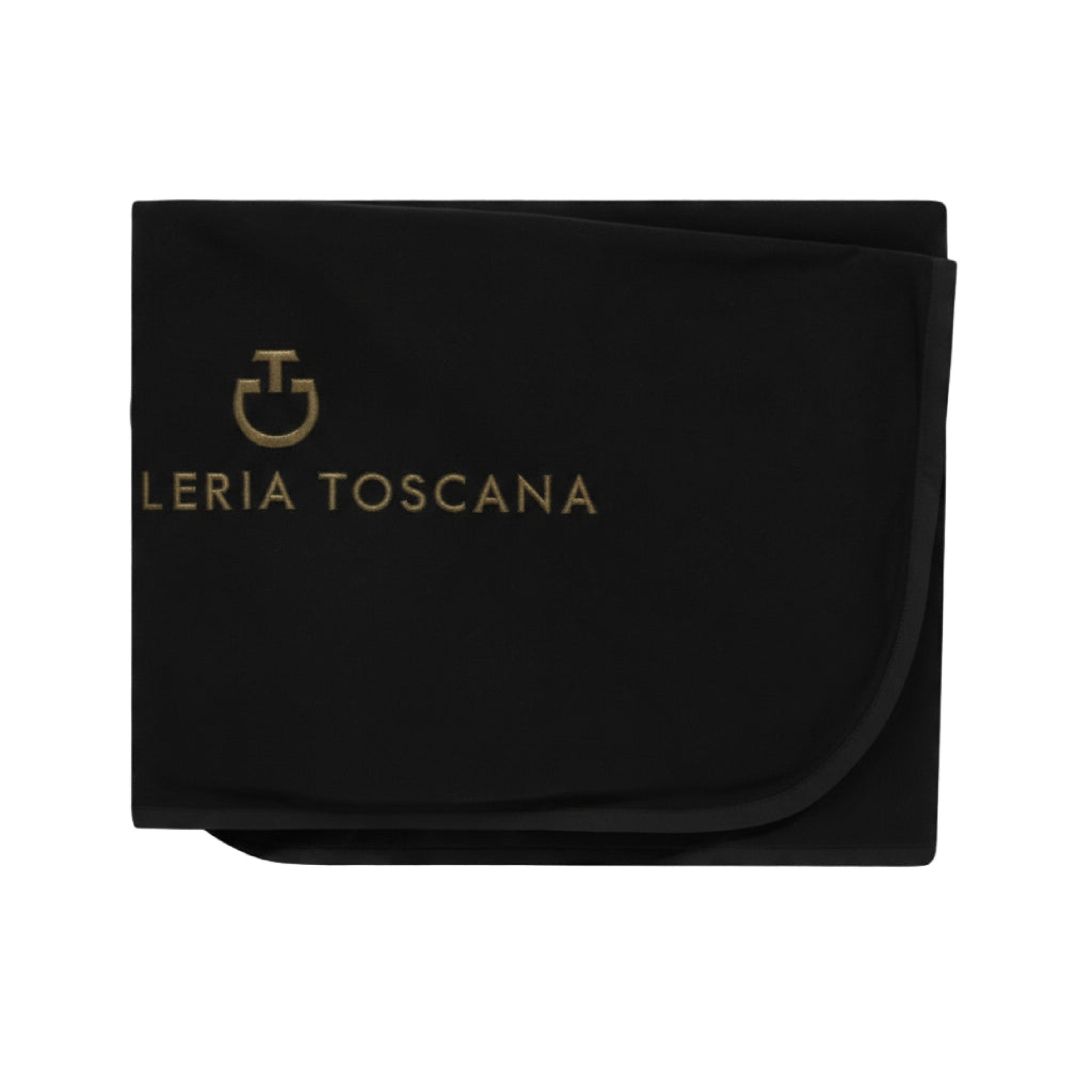 Cavalleria Toscana Air Fleecetæppe - Sort/Guld