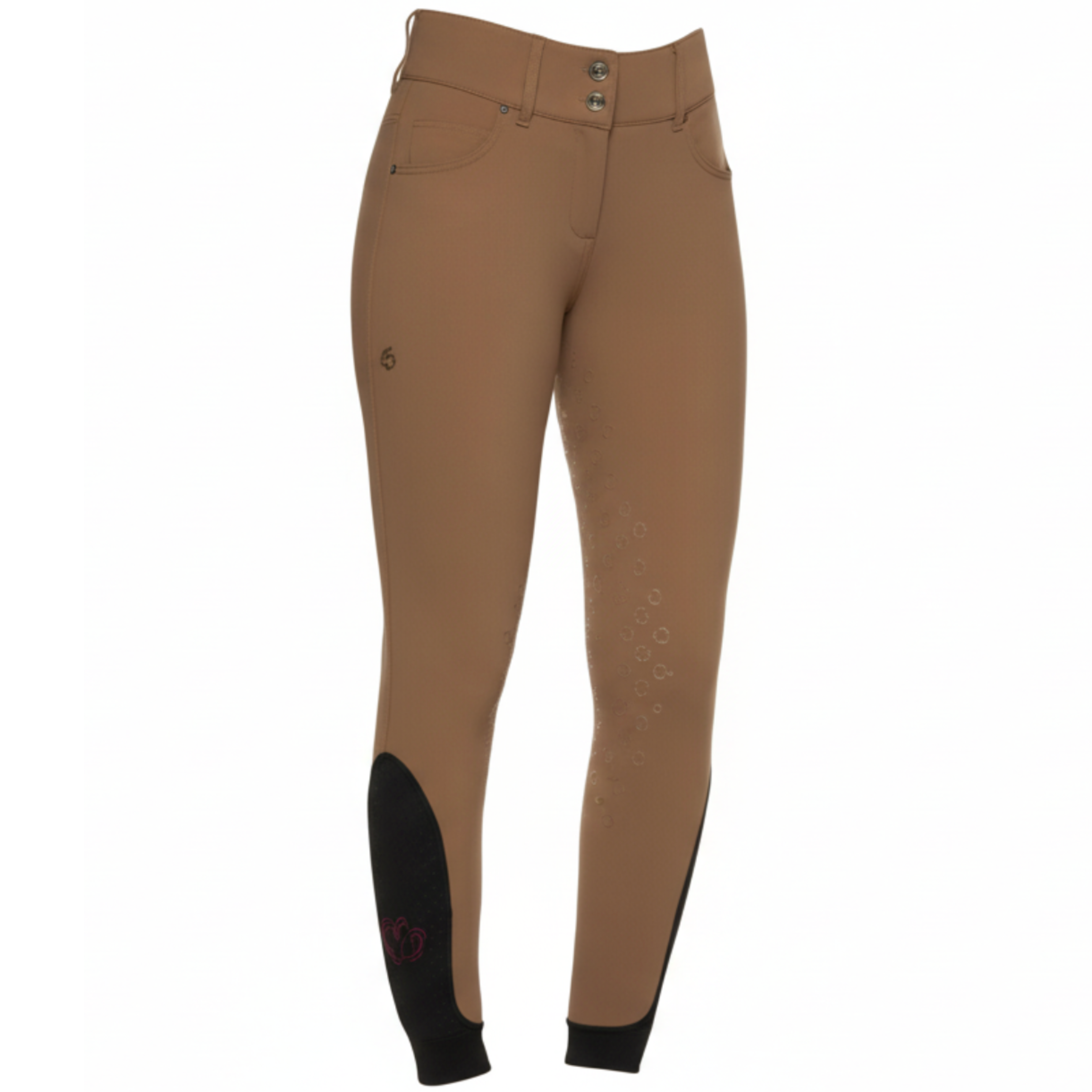 Cavalleria Toscana American Ridebukser m. Fuldgrip - Camel