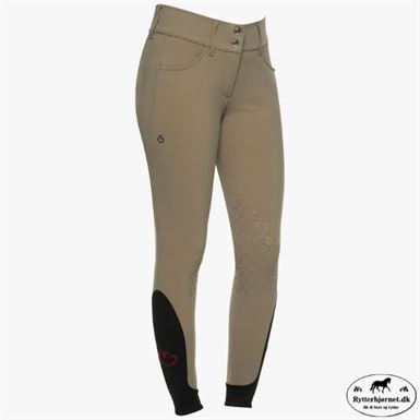 Cavalleria Toscana American Ridebukser m. Fuldgrip - Olive