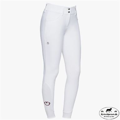 Cavalleria Toscana American Ridebukser M. Knægrip - Hvid