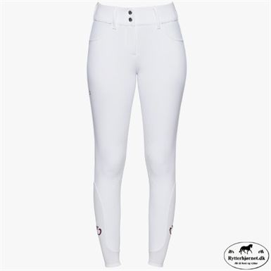 Cavalleria Toscana American Ridebukser M. Knægrip - Hvid