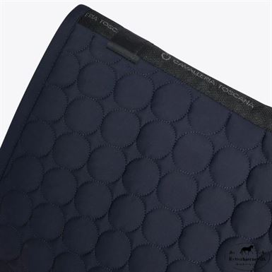 Cavalleria Toscana Circle Quilted Dressurunderlag - Navy