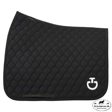 Cavalleria Toscana Circular Quilted Dressurunderlag - Sort