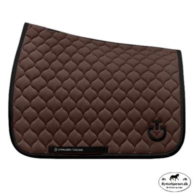 Cavalleria Toscana Circular Dressurunderlag - Mørk chokolade