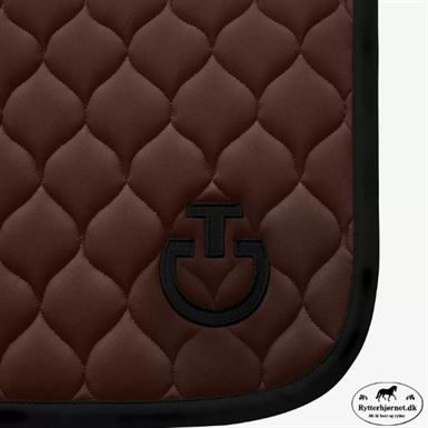 Cavalleria Toscana Circular Dressurunderlag - Mørk chokolade