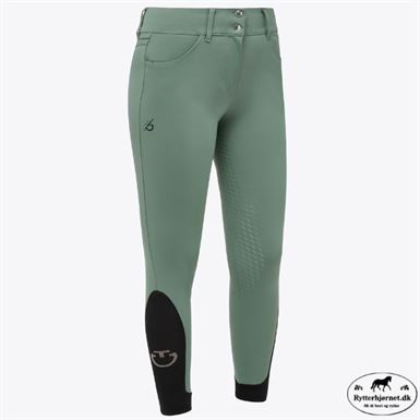 Cavalleria Toscana Dash High Waist Ridebukser M.Fuldgrip - Grøn