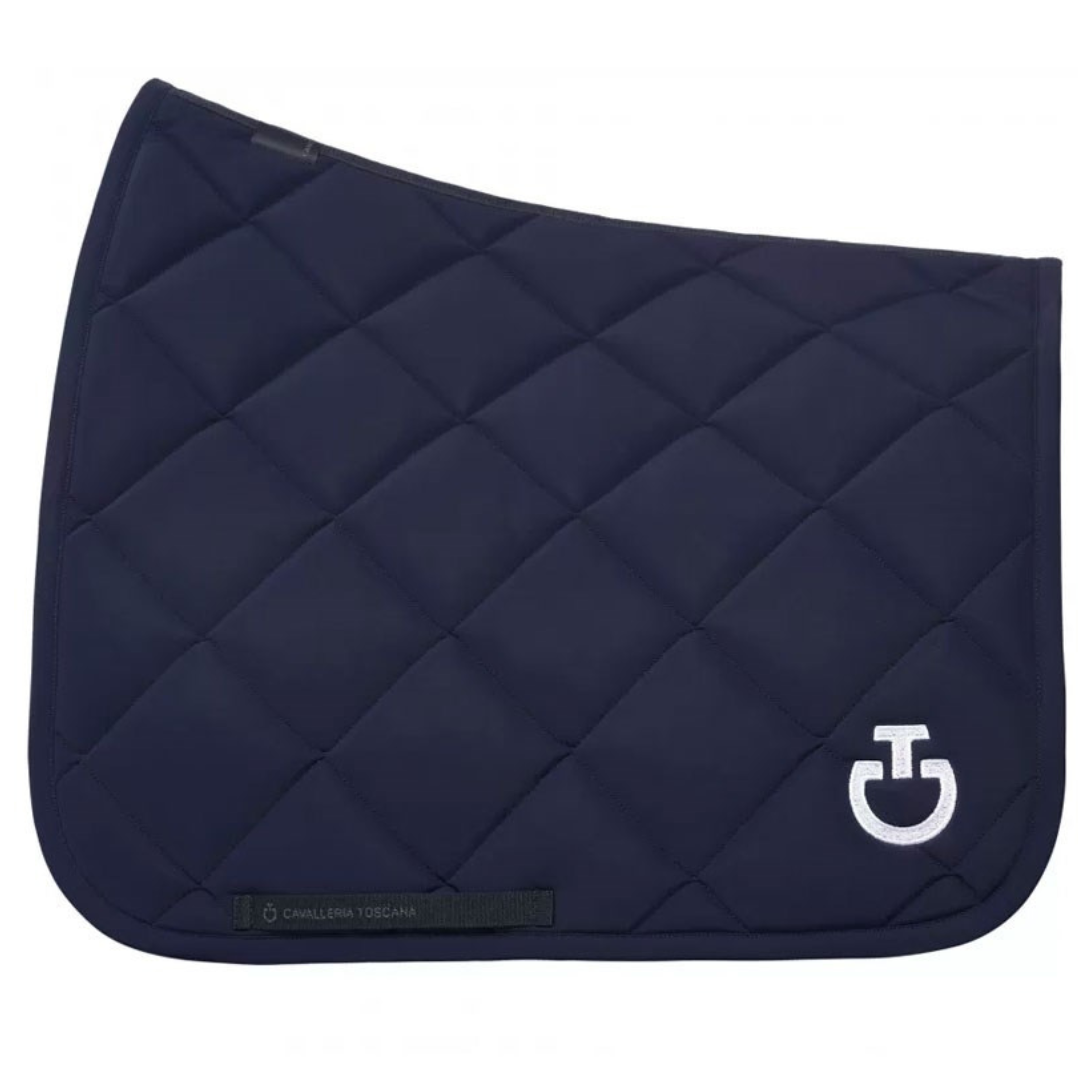 Cavalleria Toscana Diamond Quilted Dressurunderlag - Navy