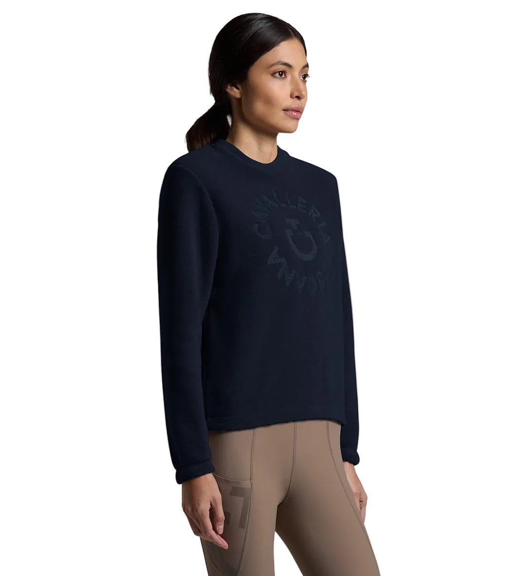 Cavalleria Toscana Fleece Crew Neck Sweater