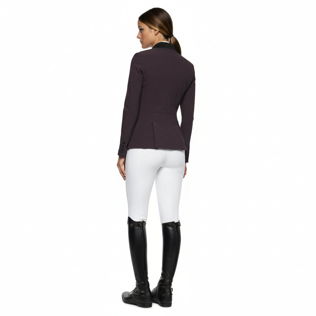 Cavalleria Toscana GP Zip Stævnejakke - Aubergine