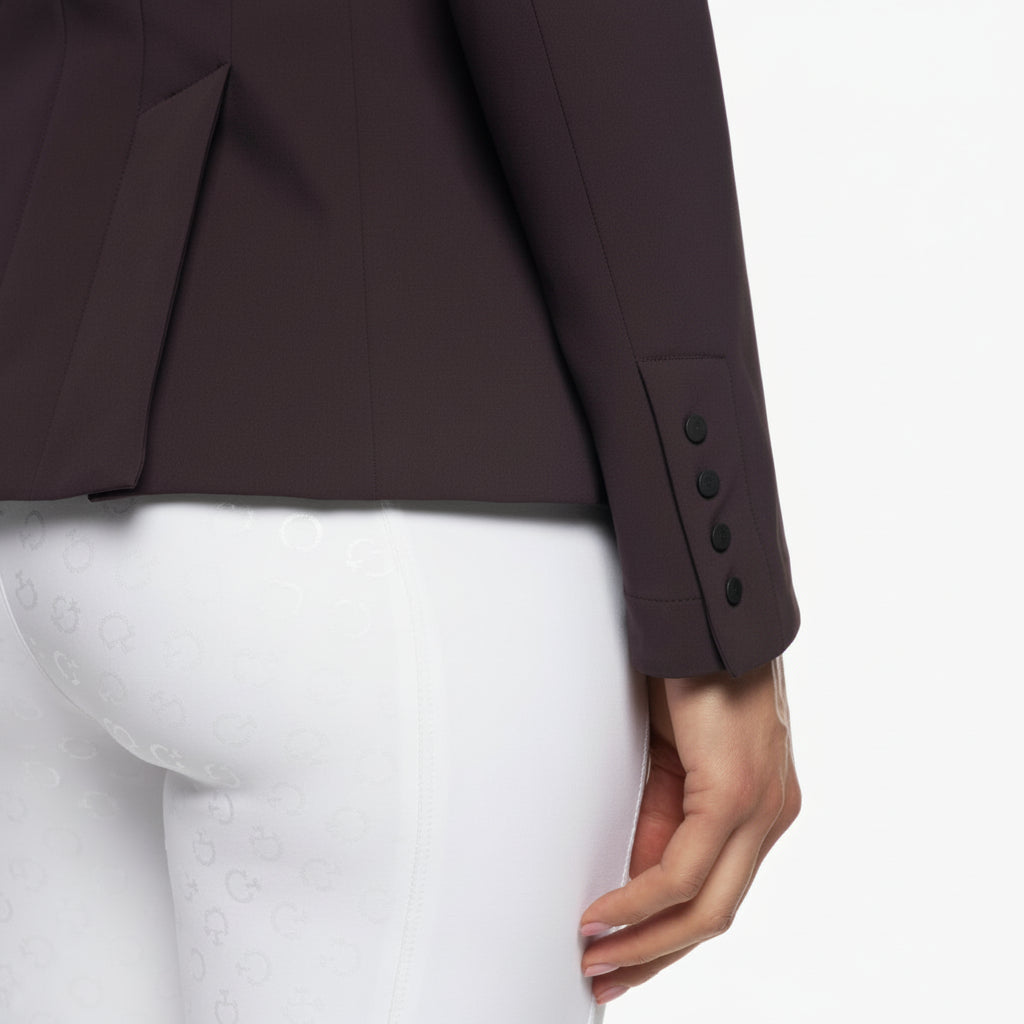 Cavalleria Toscana GP Zip Stævnejakke - Aubergine