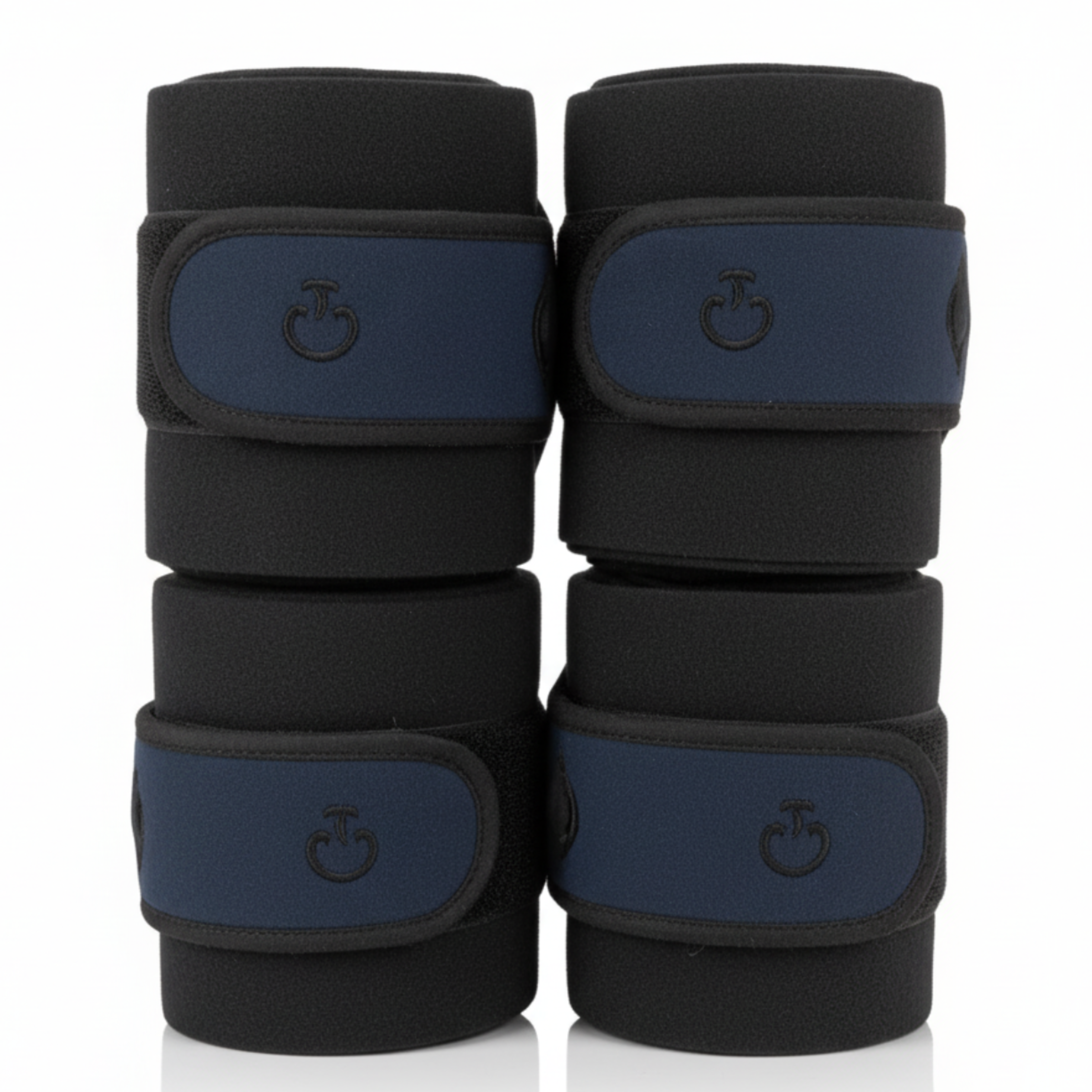 Cavalleria Toscana Jersey/Fleece bandage 4-Pak - Navy