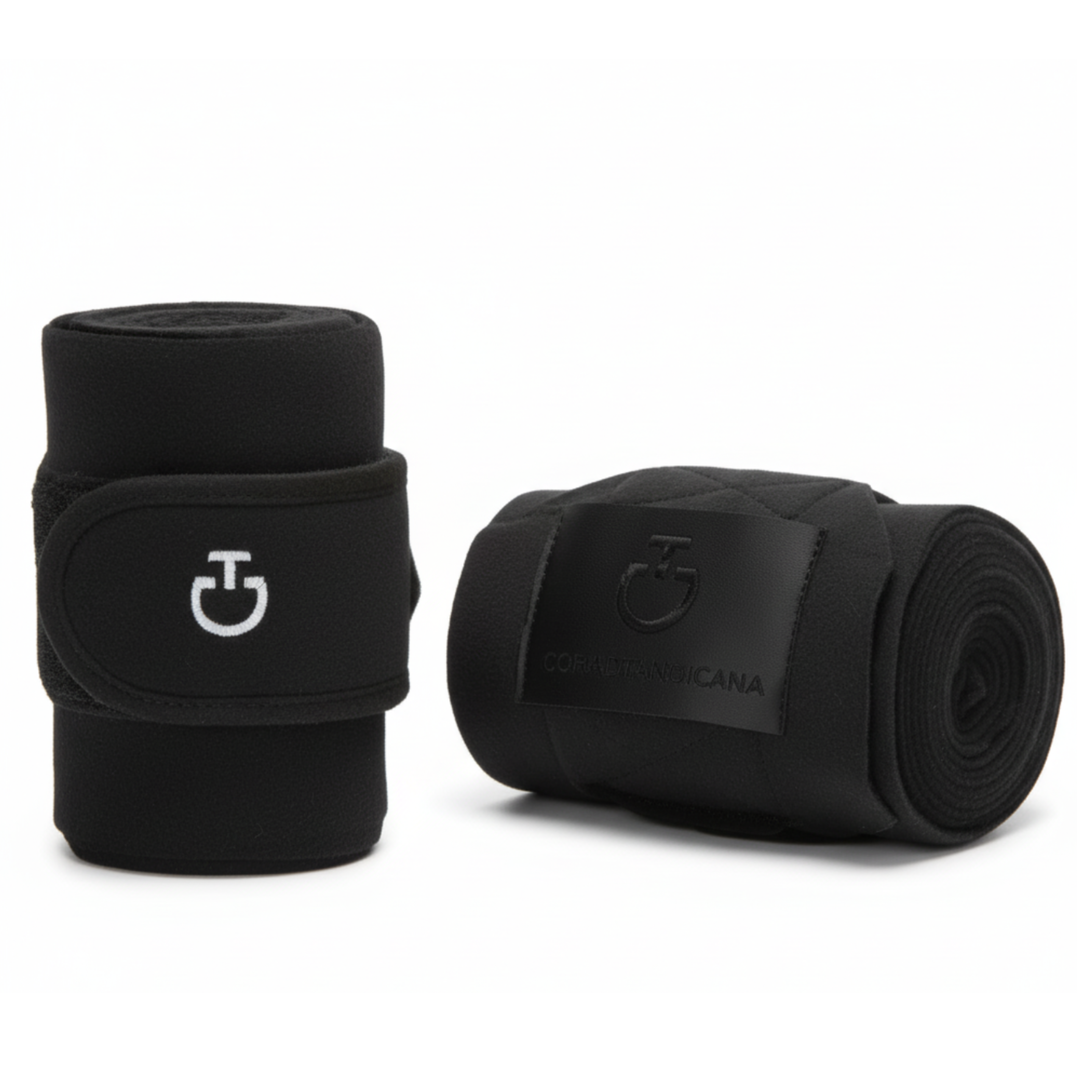 Cavalleria Toscana Jersey Fleecebandager 4-Pak - Sort