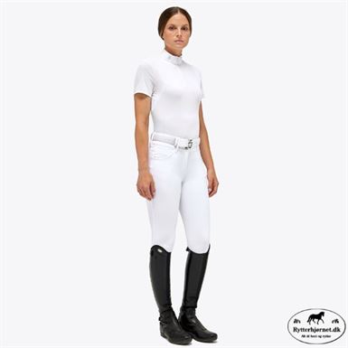 Cavalleria Toscana Jersey Competition Polo M.Mesh - Hvid