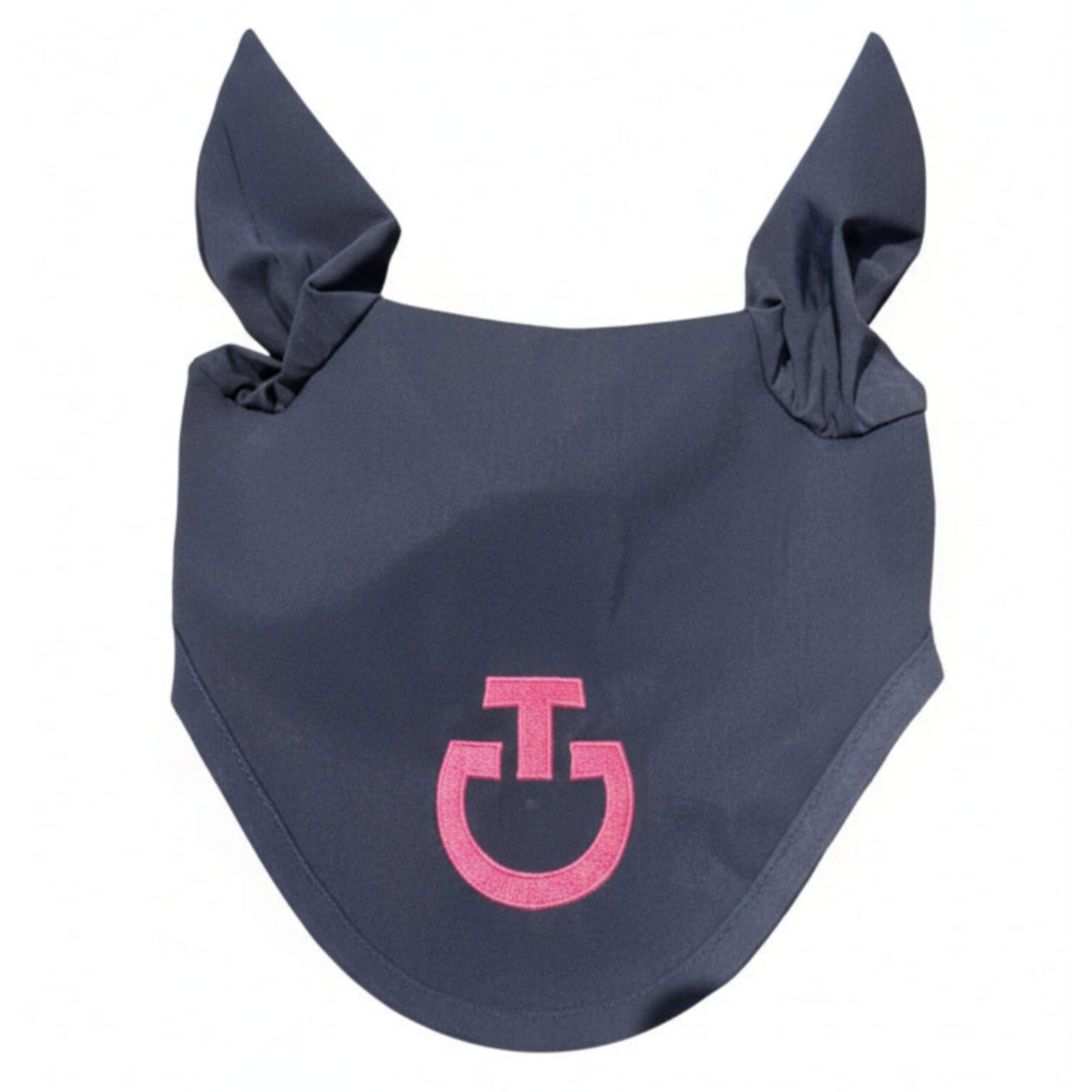 Cavalleria Toscana Jersey Stripe Hut - Navy m. Pink Logo