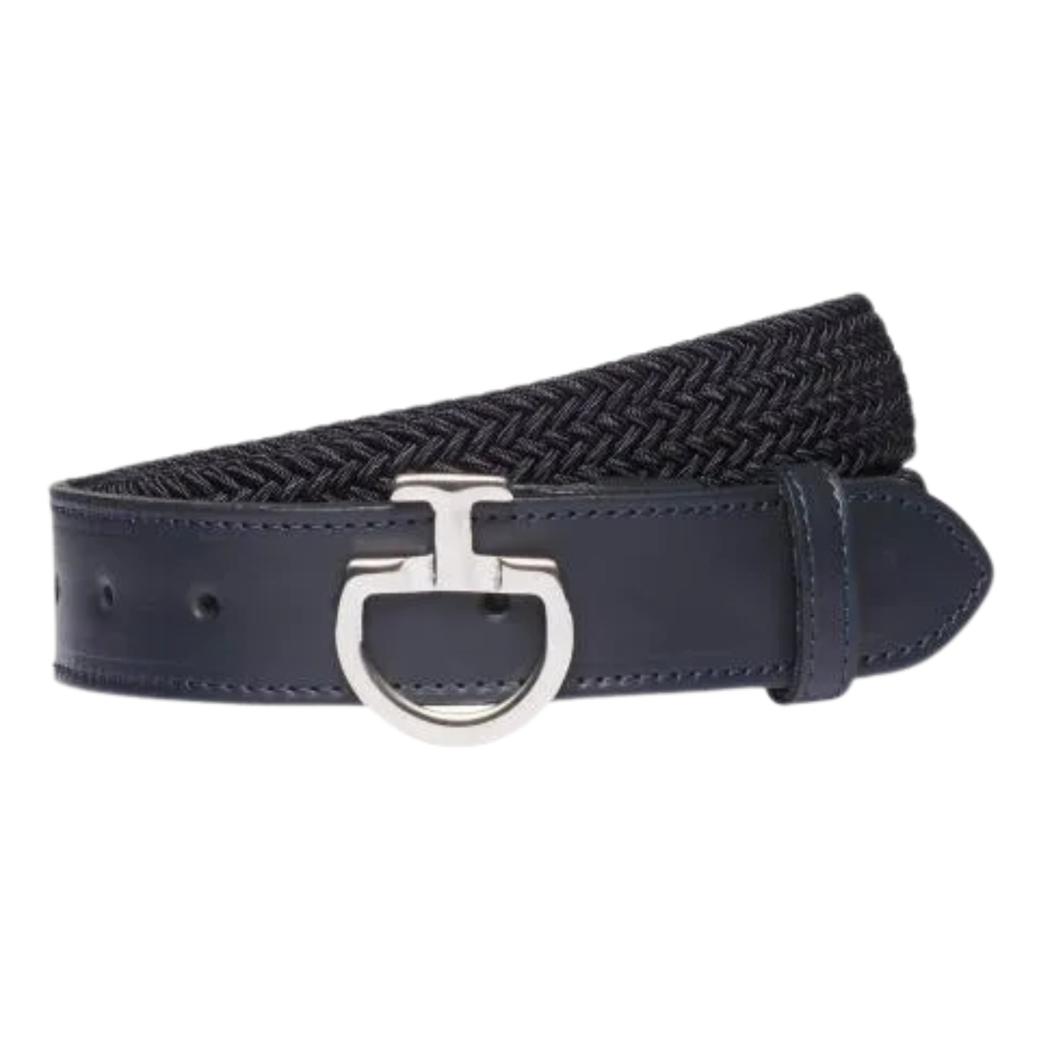 Cavalleria Toscana Læder Elastik Bælte m. Logo