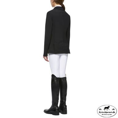 Cavalleria Toscana Zip Stævne Jakke Til Børn - Sort