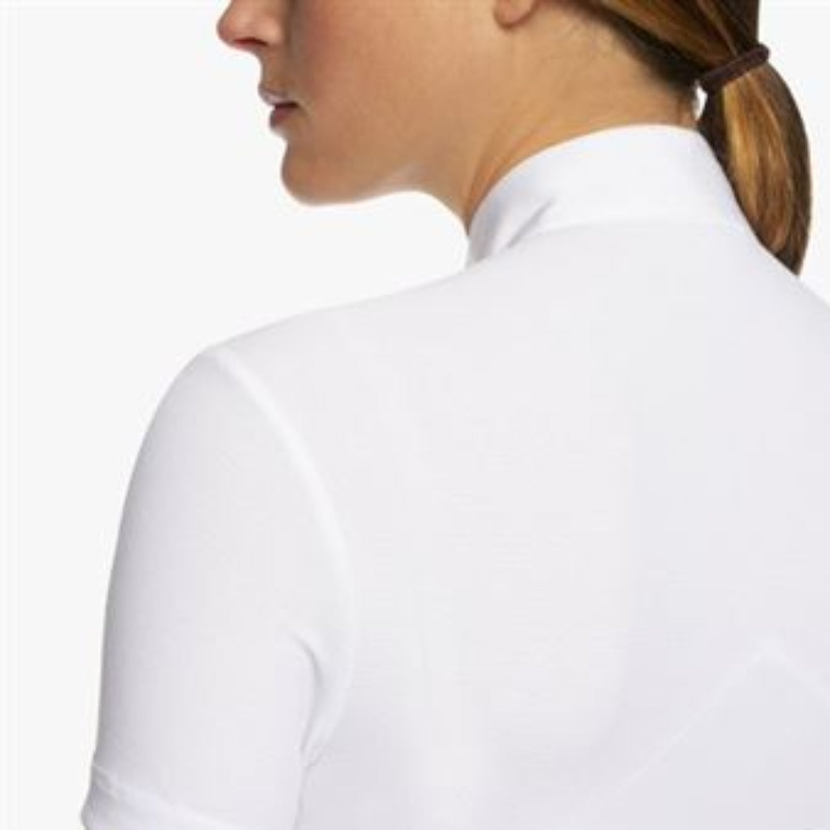 Cavalleria Toscana Jersey S/S Stævnepolo FW22 - Hvid