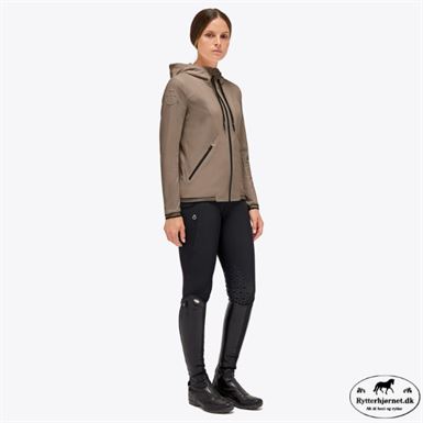 Cavalleria Toscana Perforated Jersey Softshelljakke - Mud