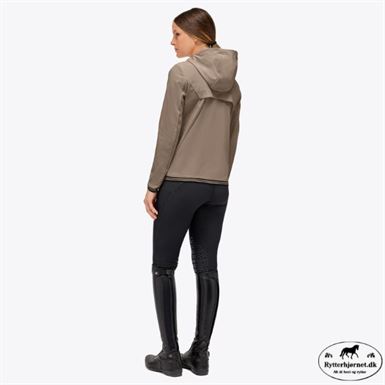 Cavalleria Toscana Perforated Jersey Softshelljakke - Mud