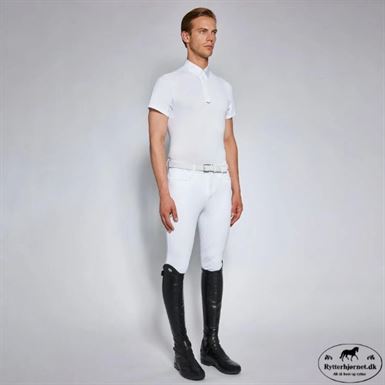 Cavalleria Toscana Tech Piquet Polo Til Herre - Hvid