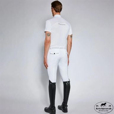 Cavalleria Toscana Tech Piquet Polo Til Herre - Hvid