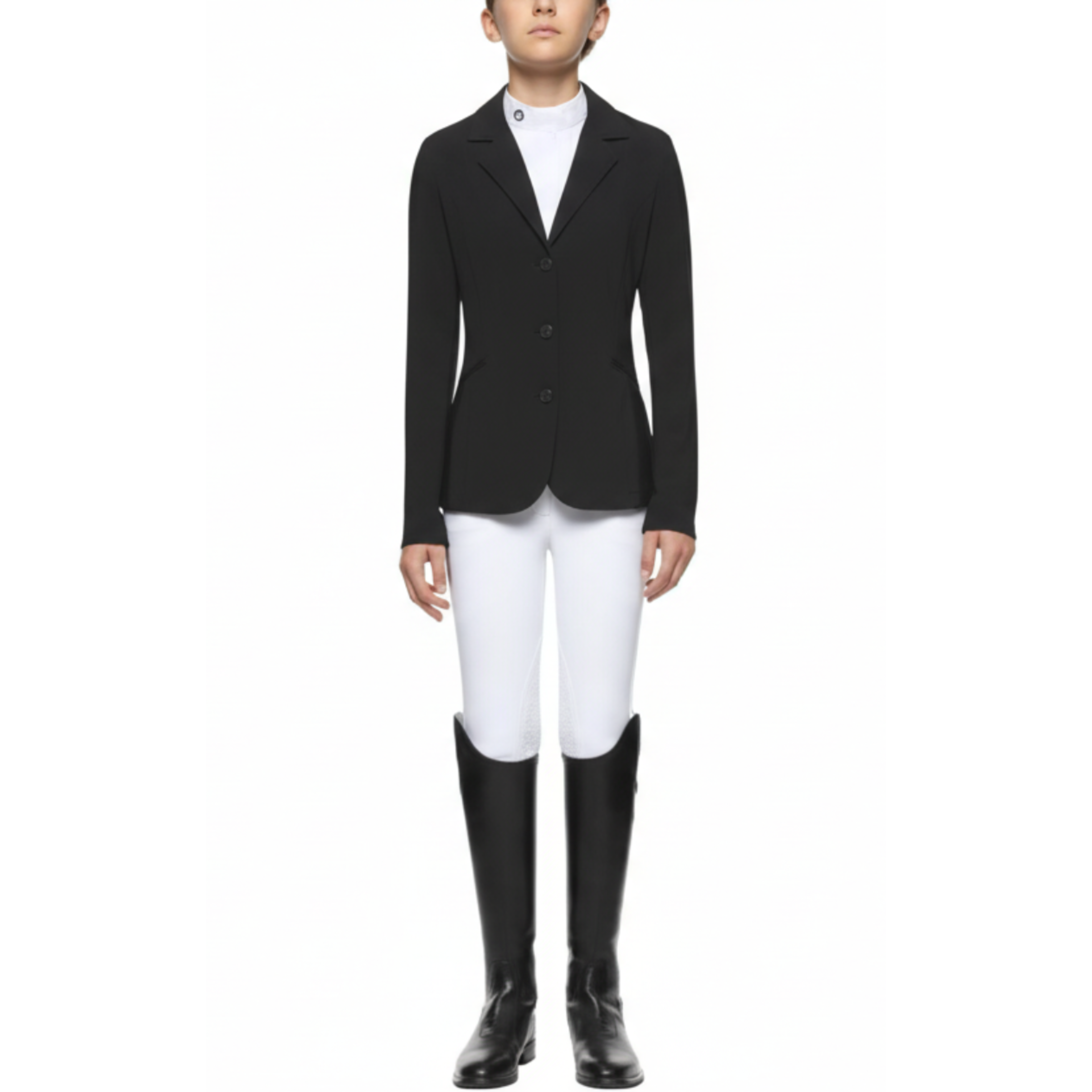 Cavalleria Toscana R-EVO Light Tech Stævnejakke Til Børn - Sort